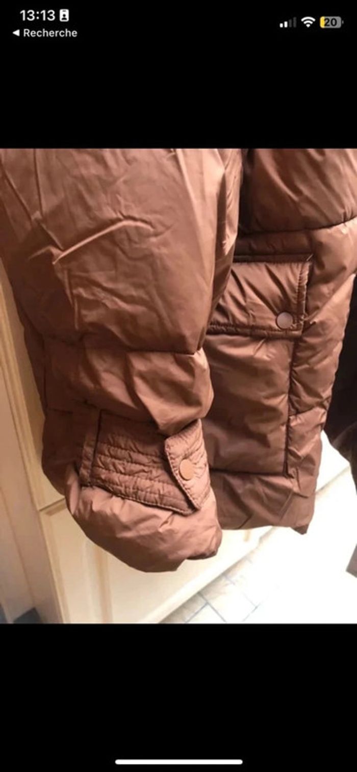 Superbe doudoune légère   chocolat 🍫 taille xl neuf - photo numéro 4