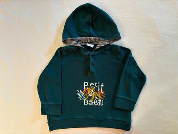 Sweat à capuche Petit bateau 12 mois
