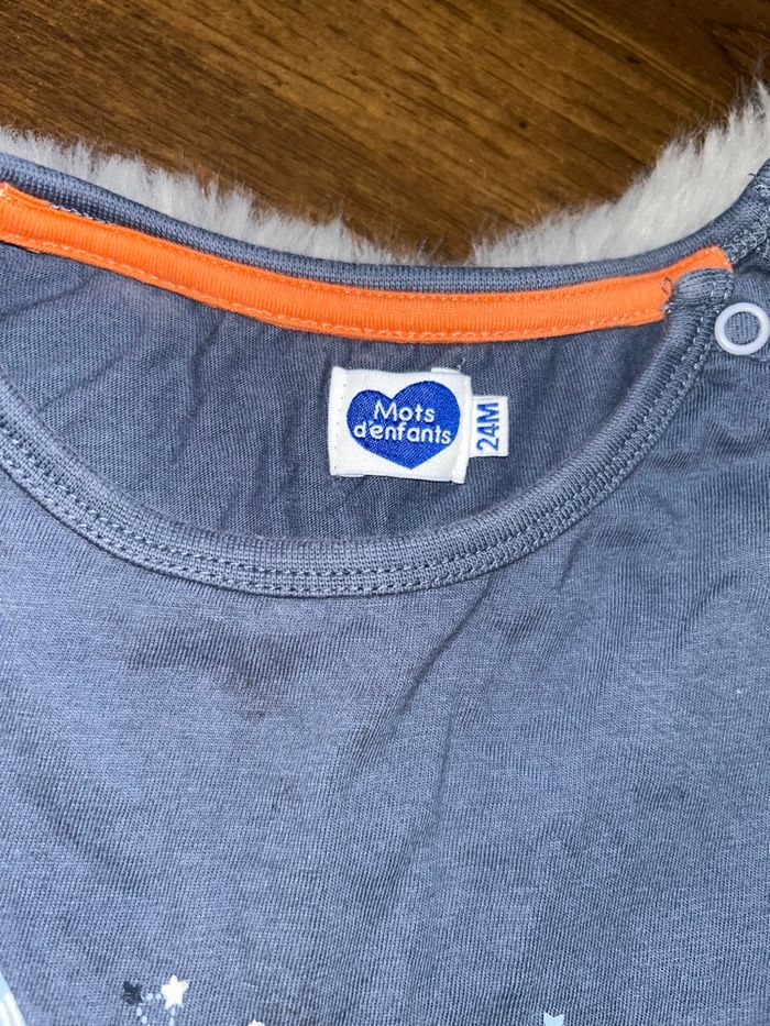 Ensemble bleu et gris - 24 mois - Mots D’enfants - photo numéro 4