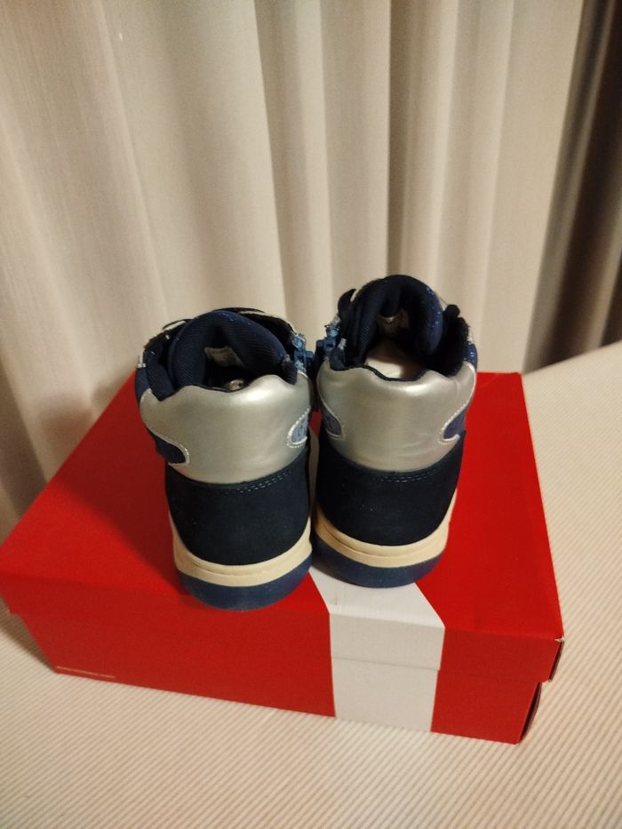 Chaussures Kickers sneakers Haut Kicklax Marin garçon 35 - photo numéro 6