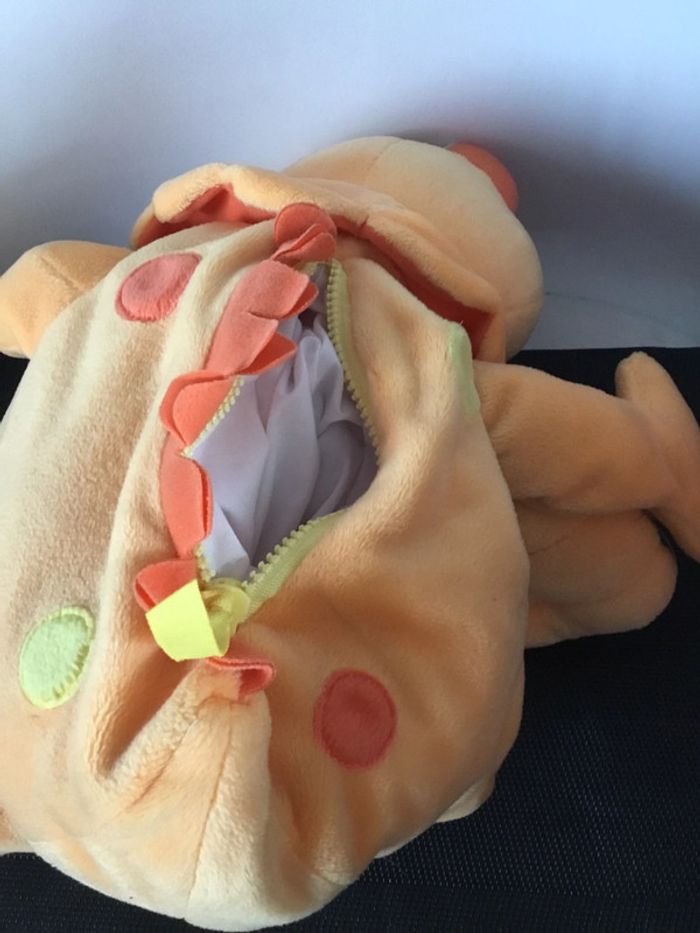 Sac à dos peluche Casimir +40cm debout sans bretelles Tomy 2002 l’île aux enfants - photo numéro 4