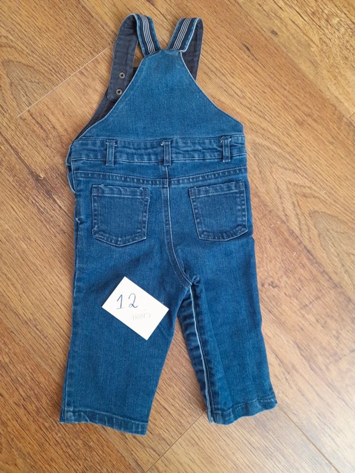Salopette en jean 12 mois - photo numéro 6
