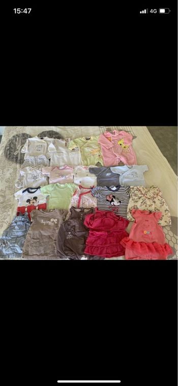 Lot vêtement fille 3mois 