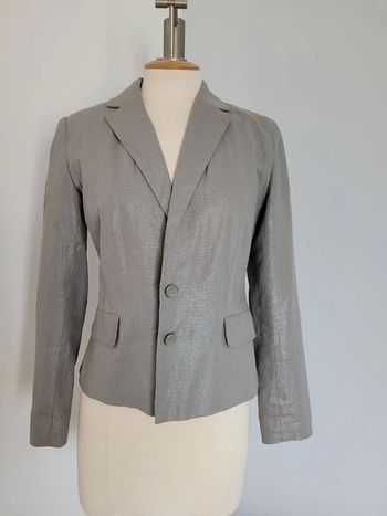 Veste femme taille 36 independent argenté