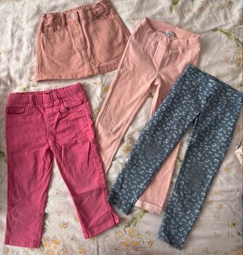 Lot de 4 vêtements fille - 4 ans (104 cm) - InExtenso Gemo & Verbaudet