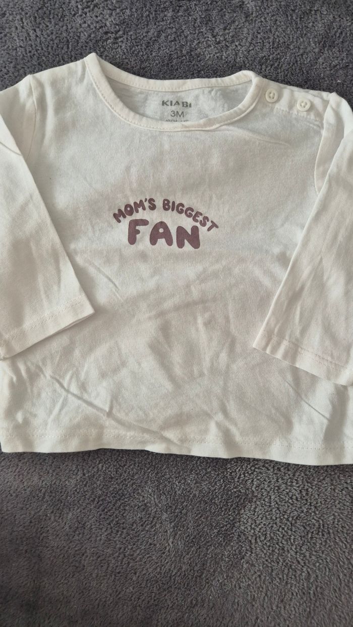 Tee-shirt manches longues pour bébé