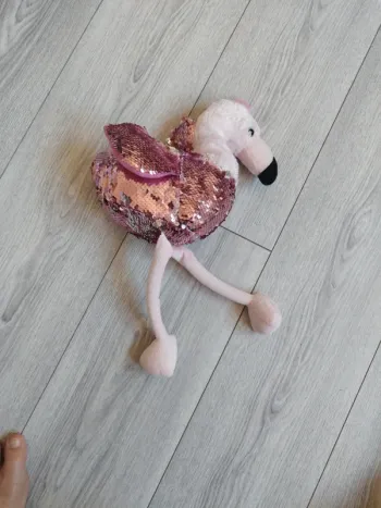 Peluche flamant rose 🦩
