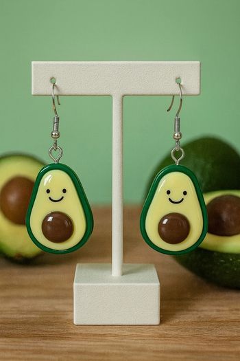 Boucles d’oreilles avocats 🥑