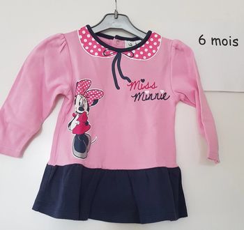 Robe Minnie disney 6 mois