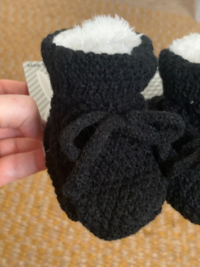 Chaussons chauds bébé taille 18-19 - photo numéro 3