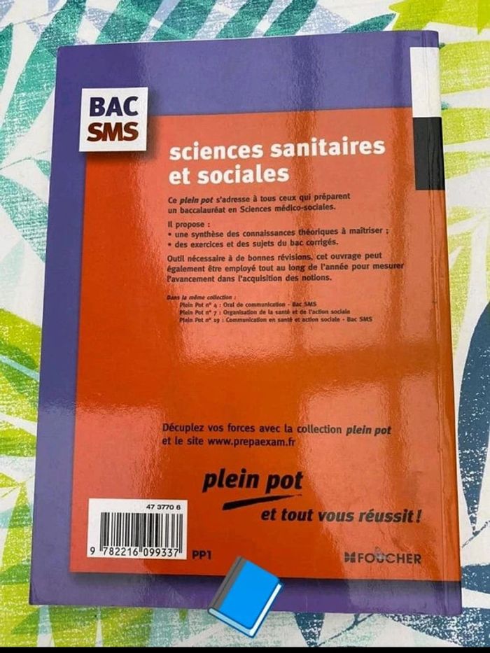 Livre prépa BAC sciences sanitaires et sociales - photo numéro 2