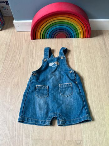 Salopette short