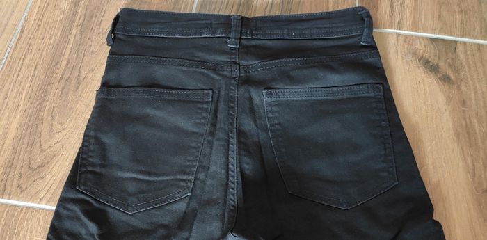 Pantalon jeans noir - photo numéro 4