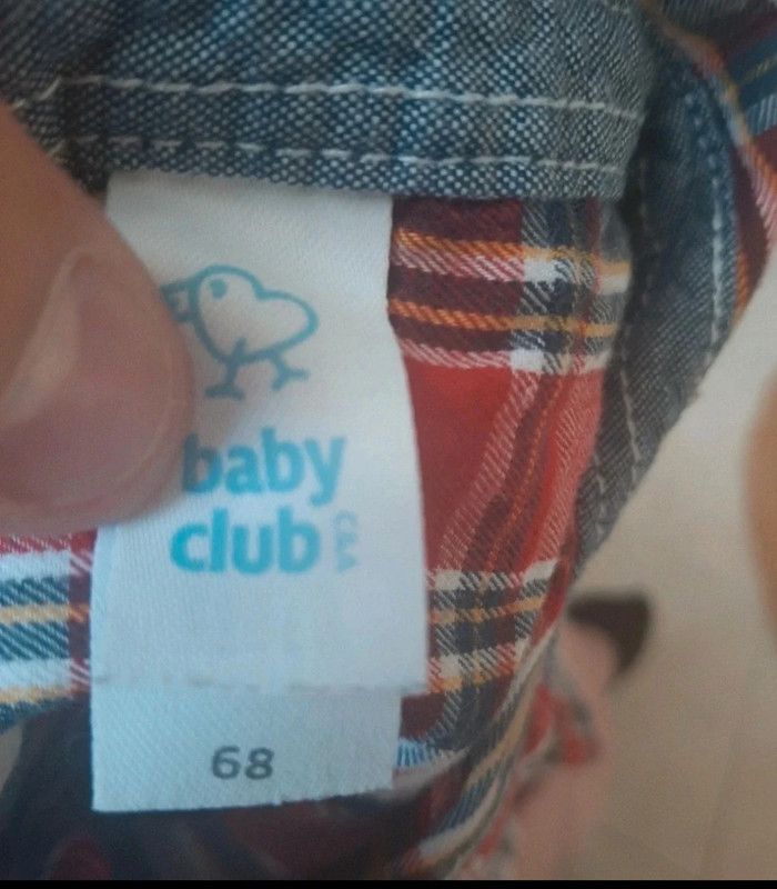 Chemise baby club rouge - photo numéro 3