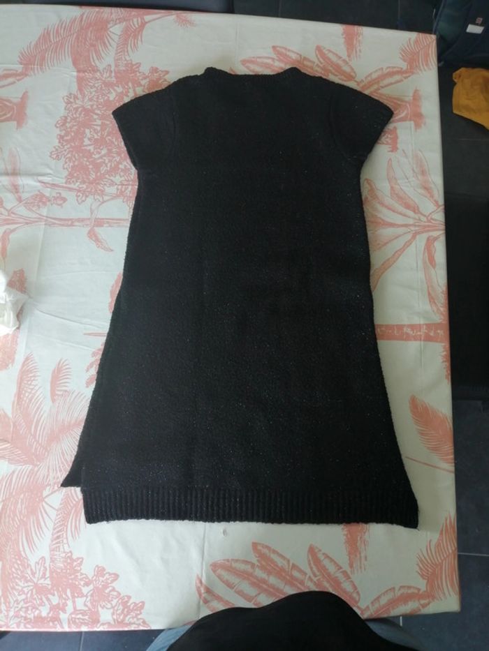 Robe noire en laine - photo numéro 2