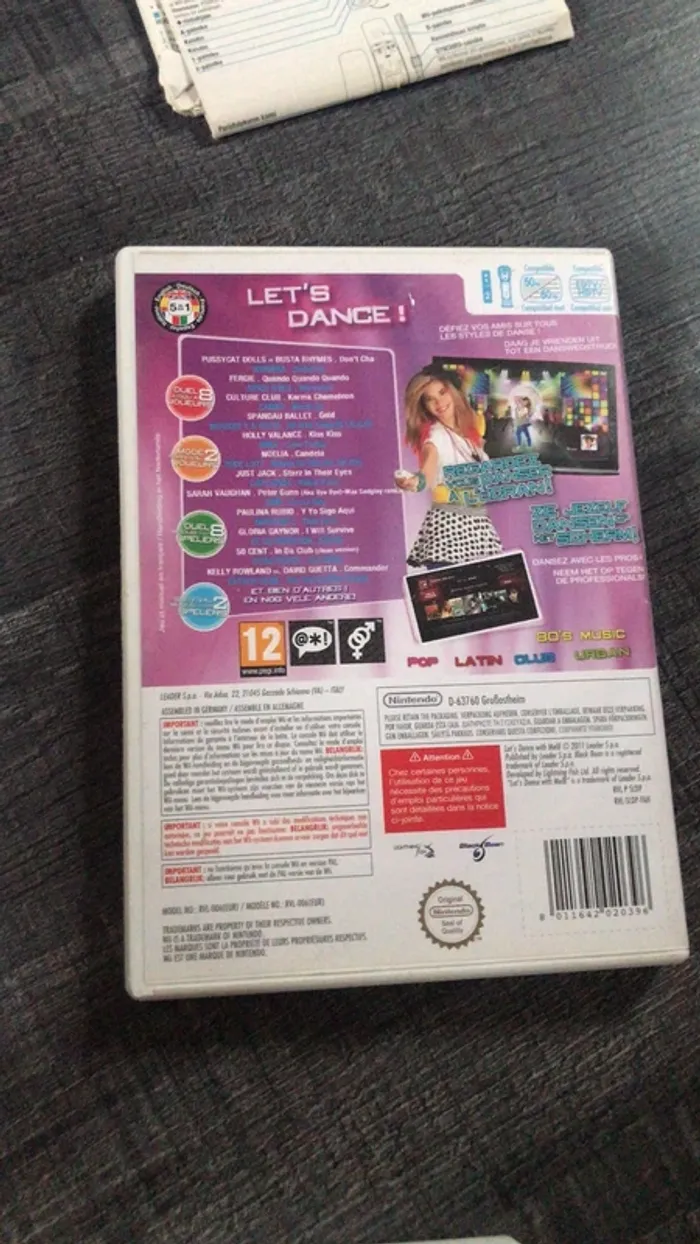 Lot de 3 jeux just dance - photo numéro 7