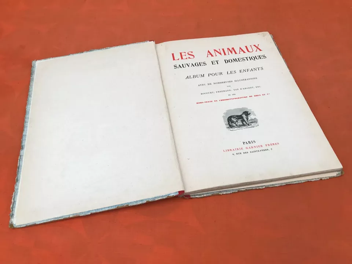 Les Animaux Sauvages et Domestiques (Mai 1929) Garnier Frères Paris - photo numéro 2