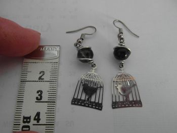 boucles d'oreilles fantaisie