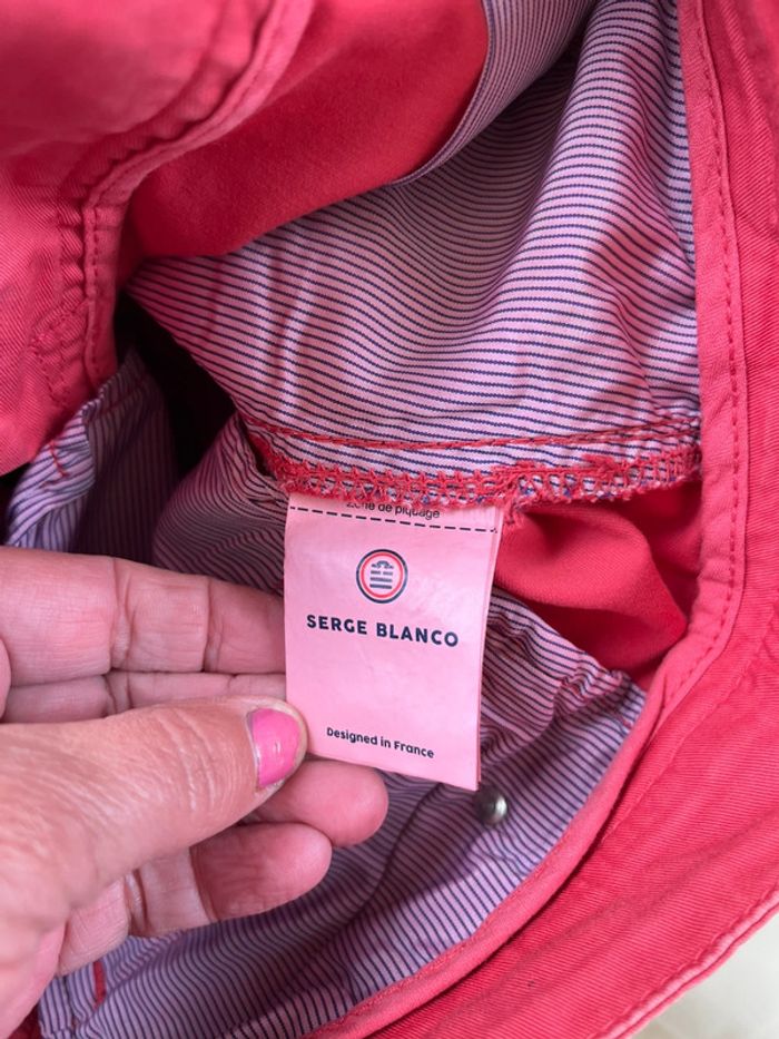 Pantalon homme Serge blanco été taille 38. 29 rouge clair à rose foncé - photo numéro 13