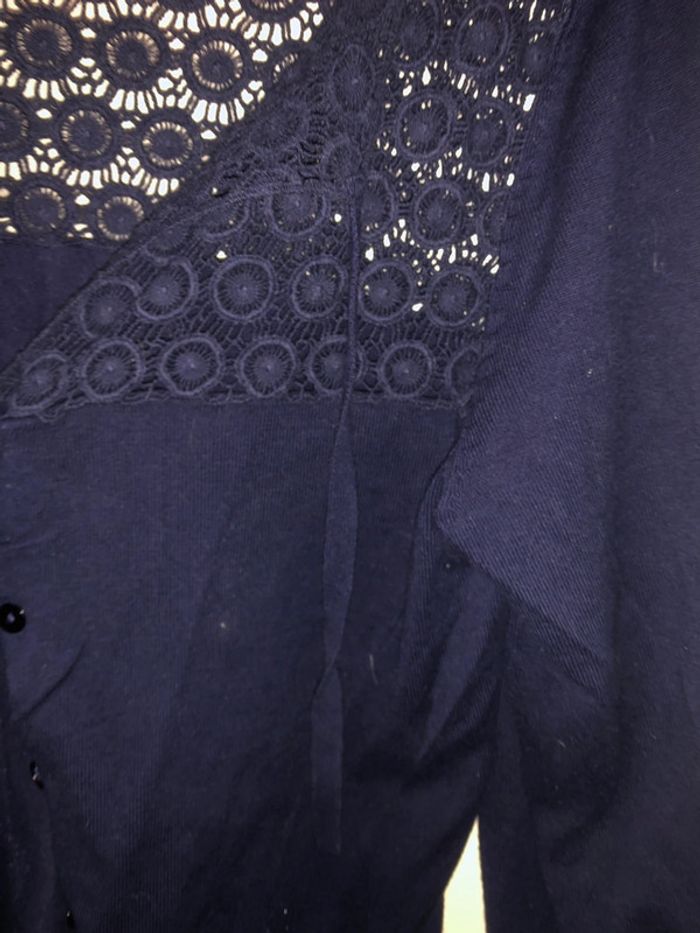 Gilet bleu - photo numéro 3