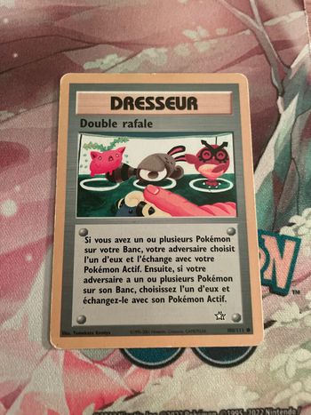 Carte Pokemon Double rafale