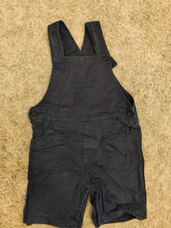 Salopette short 12 mois