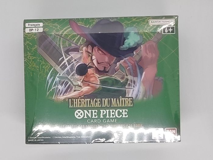 display one piece op-12 l'héritage du maître français