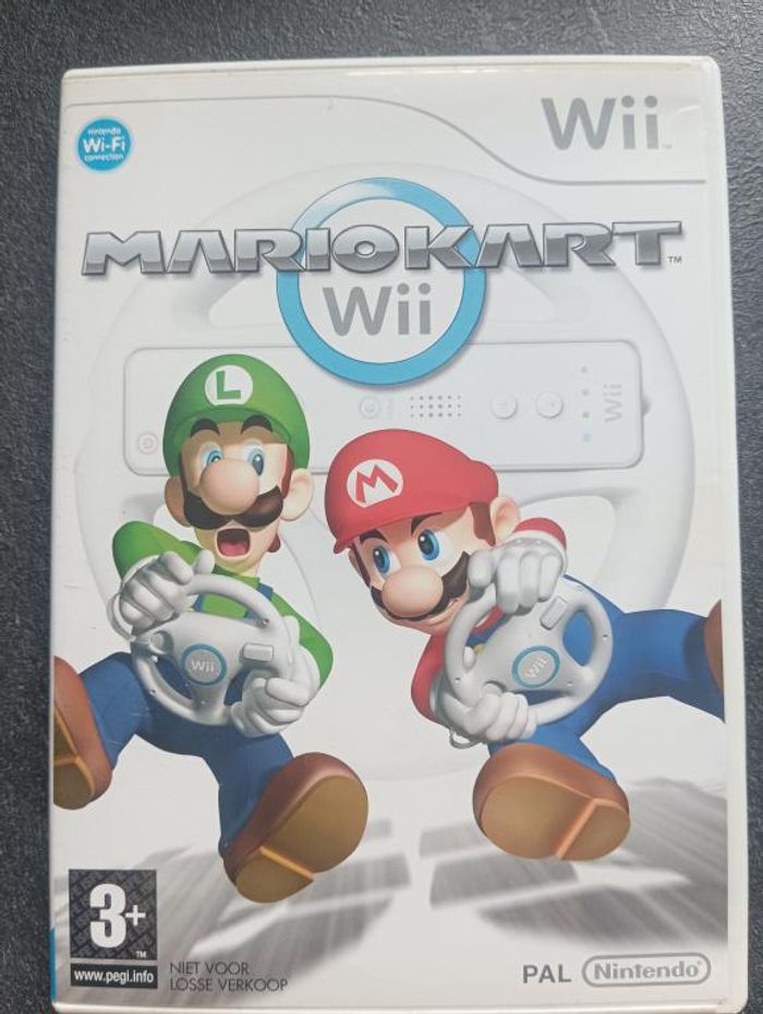 Nintendo - Wii - Mario kart Wii