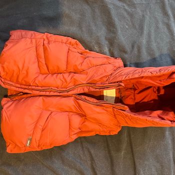 Veste sans manche bien chaude orange