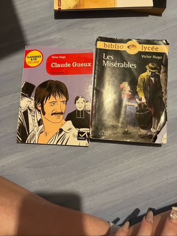 Lot de 2 livre ( Victor Hugo)