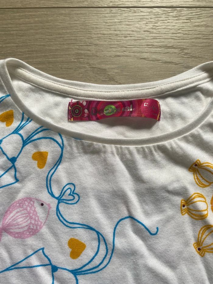 Teeshirt Desigual taille 5/6 - photo numéro 2