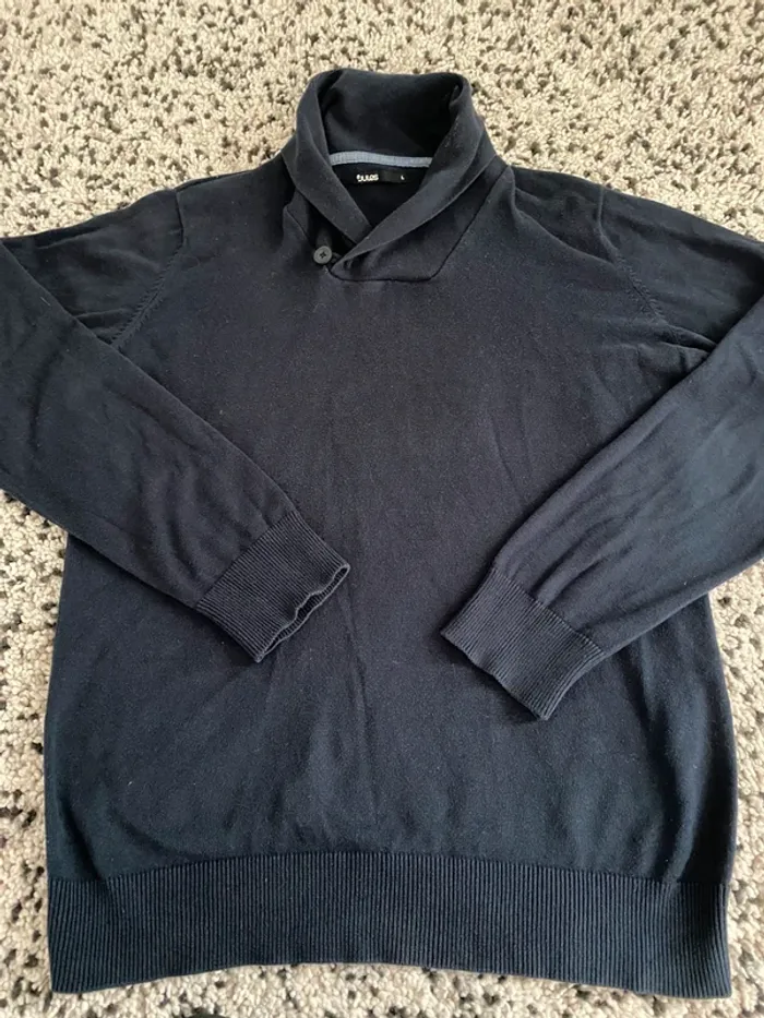Pull bleu marine Jules L - photo numéro 3