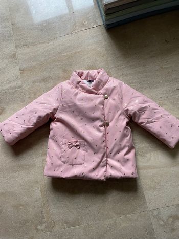 Manteau hiver rose sergent major