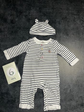 Pyjama + bonnet lapin