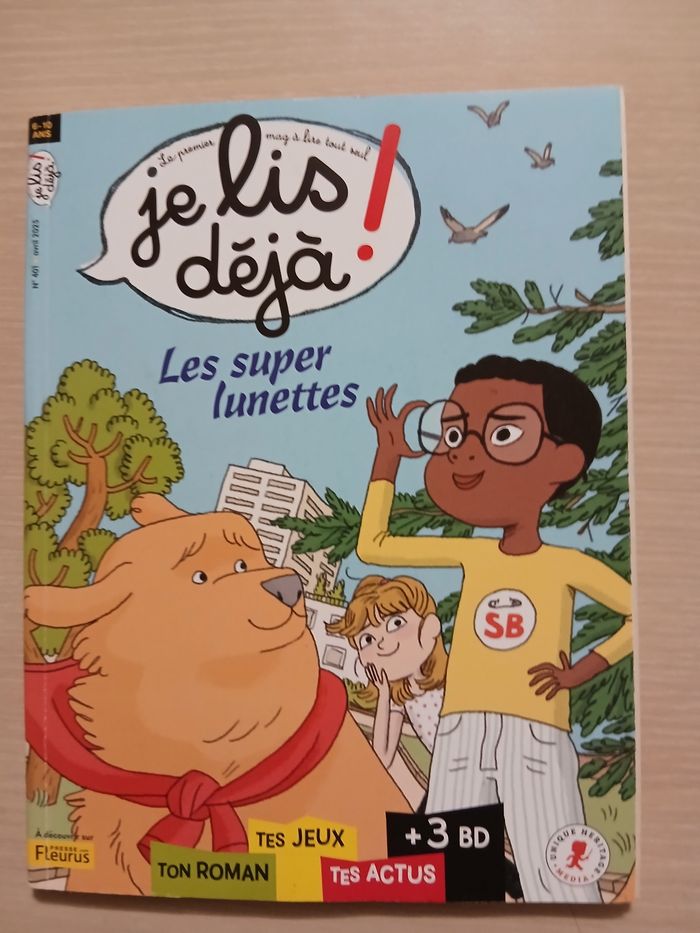 Cahier pour enfant je lis deja a partir de 6 ans neuve - photo numéro 2