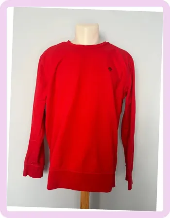Pull Uni Rouge - Marque Timberland 🌟
