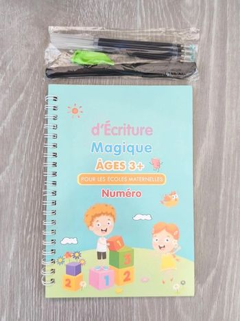 Cahier d'écriture magique