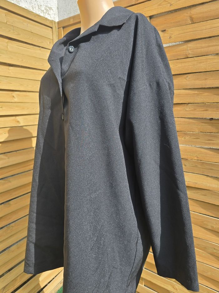 Chemise tunique grande taille oversize 🍒vintage 80 fabriqué en France🍒taille 50/52 - photo numéro 2