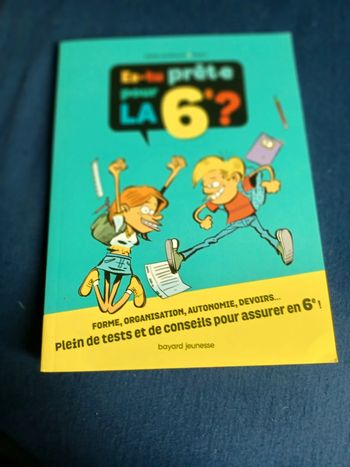 Livre es tu prêt pour la 6 ème