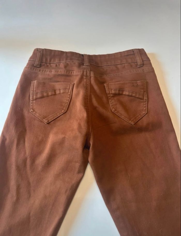 Jean pour femme très bon état taille 38 couleur camel / marron - photo numéro 5