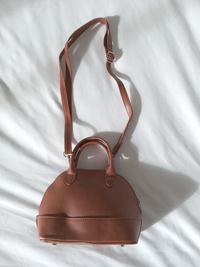 Petit sac marron à bandoulière – état neuf - photo numéro 2
