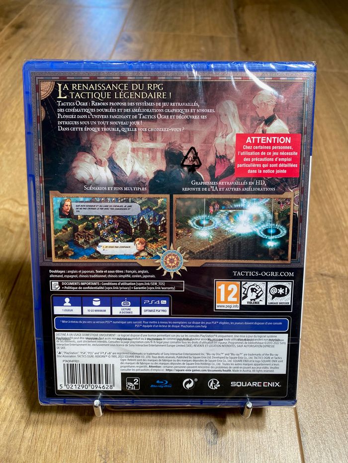 Tactics ogre reborn - PS4/PS5 - jeu neuf sous blister - photo numéro 2