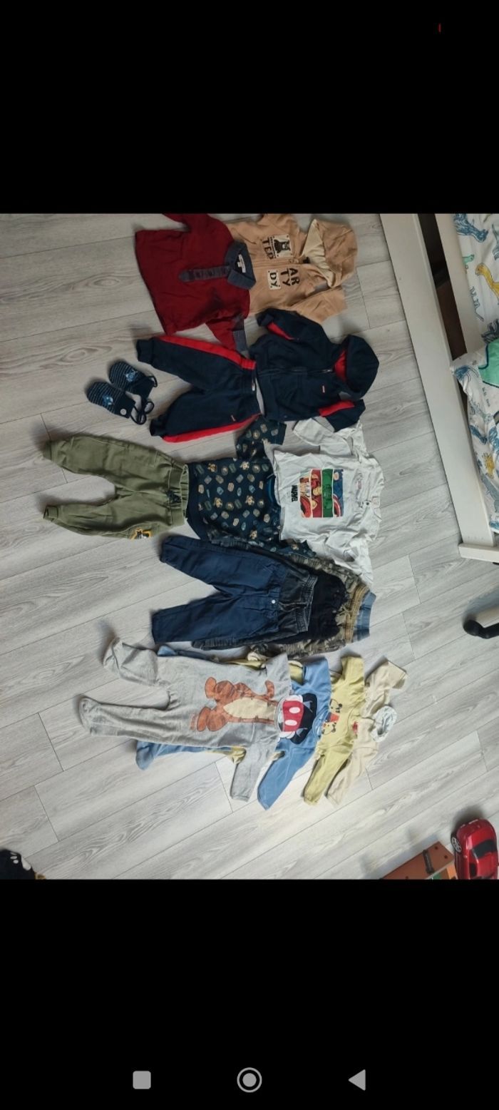 Lot garçon 12 mois automne hiver 🐻