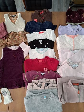 Vêtements fille hiver 6 mois