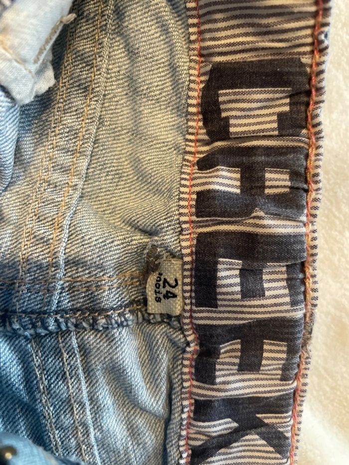 Short en jean bleu clair creeks - photo numéro 3