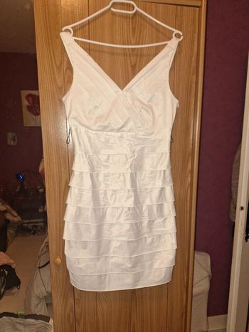 Robe blanche cérémonie xanaka