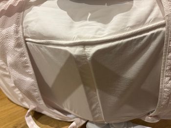 Transat bébé tartine et chocolat rose pale