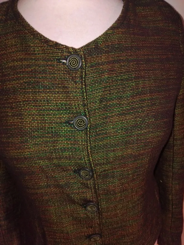 Blazer chic vintage Burberry t38 100%laine - photo numéro 8