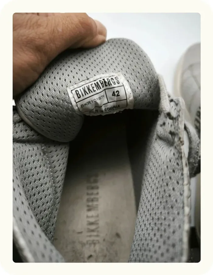 Baskets montantes effet écailles reptile Homme Taille 42 - photo numéro 7