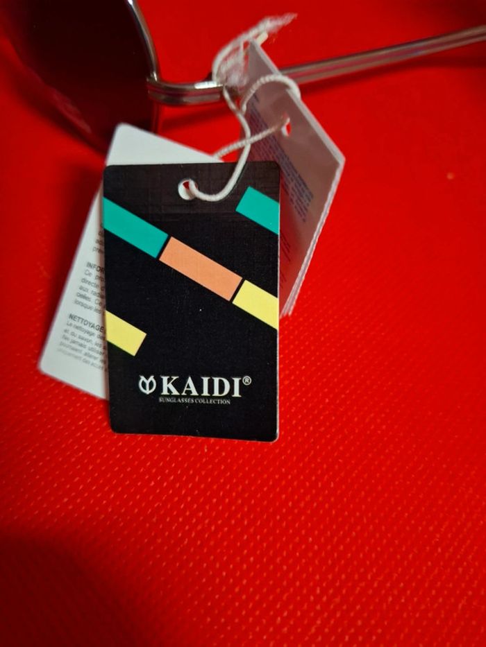 Paire de lunettes de soleil  KAIDI neuve avec étiquette uv400 protection CE - photo numéro 8